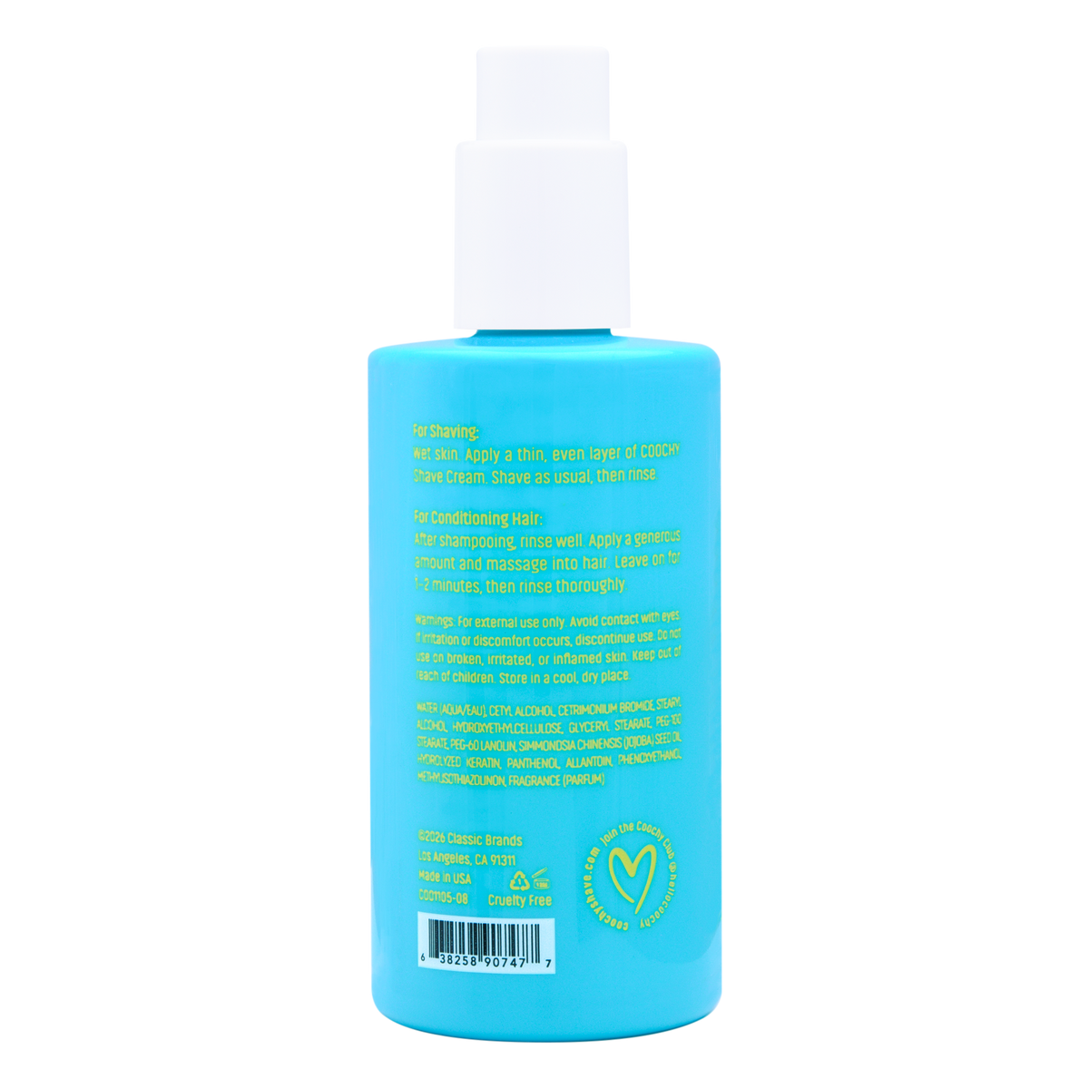 Coochy Island Paradise – Acai Berry Shave Cream 8 Fl Oz
