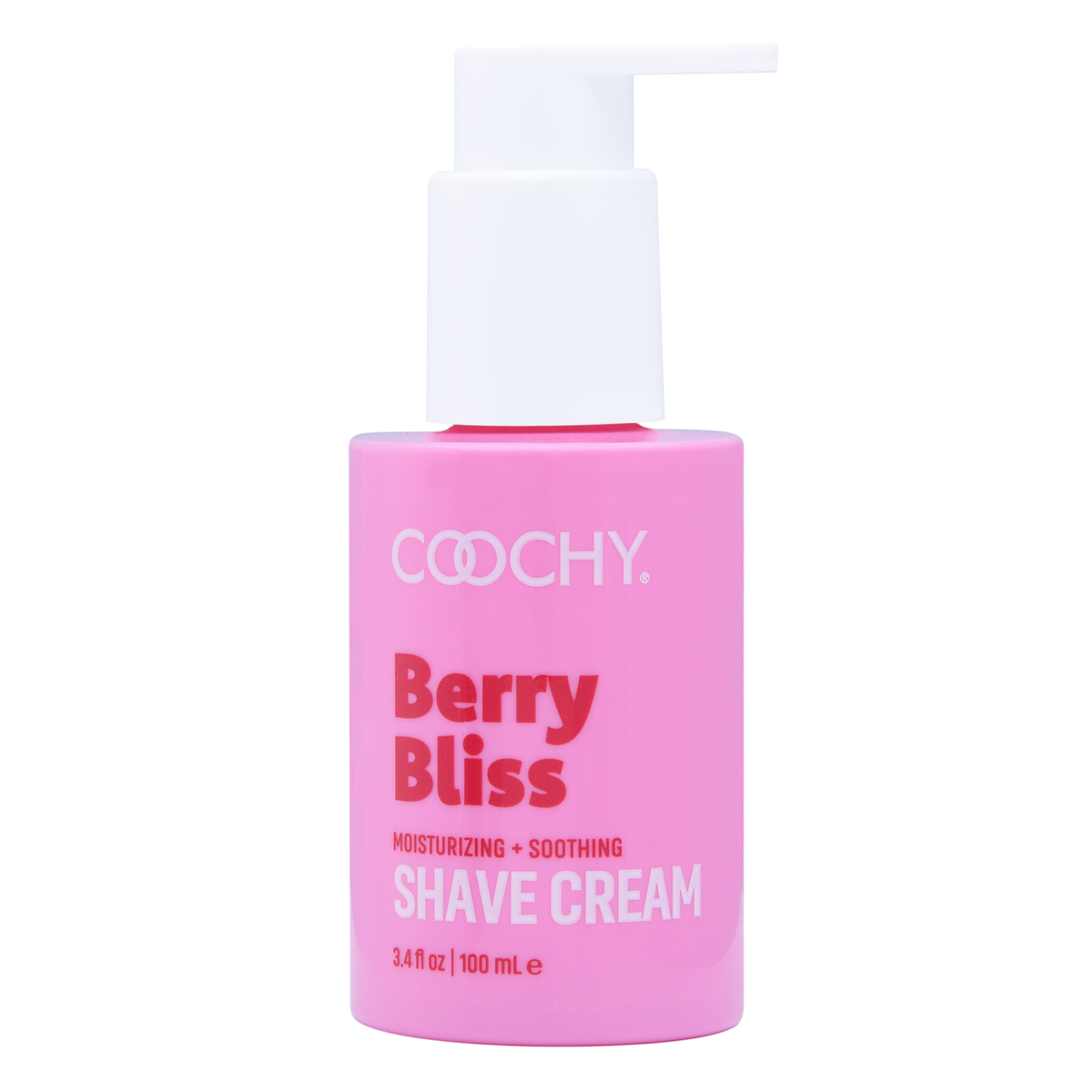 Coochy Berry Bliss Shave Cream Gentle Formula 3.4 Fl Oz