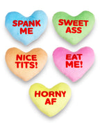 X-Rated Valentine’s Conversation Heart Pillow Set