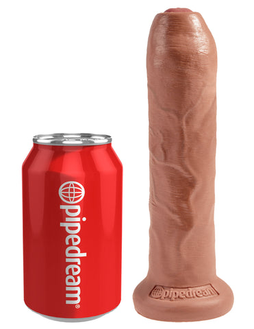 King Cock 7 Inch Uncut (Tan) – Realistic Suction Cup Dildo Dongs Realistic