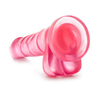 Blush Sweet N Hard 4 Realistic Suction Cup Dildo Pink > Dildos > Slim Dildos