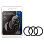 Performance VS1 Medium Stretch Silicone Cockrings - Set of 3 - 1.75 Inch > Cock Ring > Sets