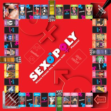 Sexopoly Adult Board Game – Party Edition Adult Board Game > Novelties > Board Games