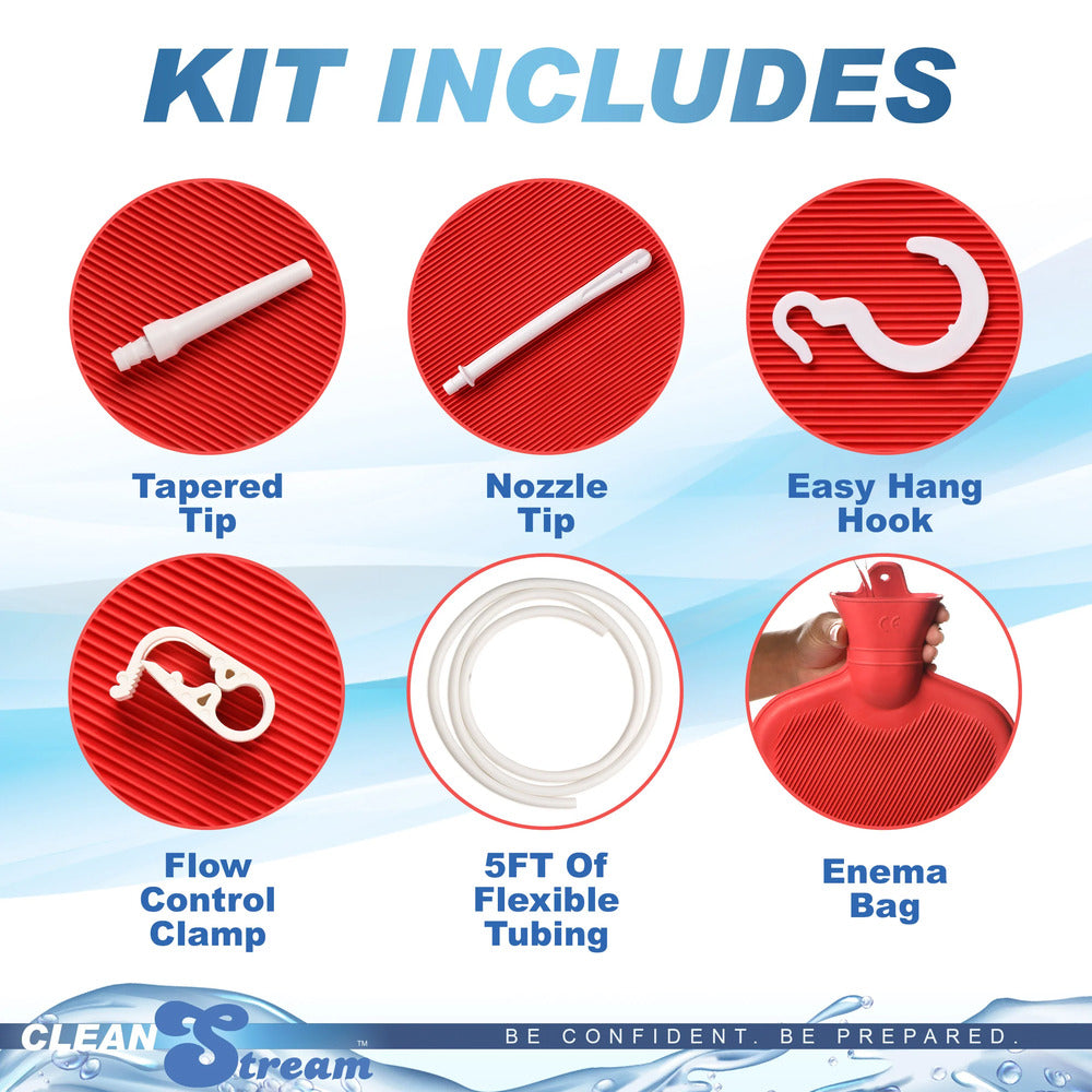 Clean Stream Water Bottle Douche Kit Douches