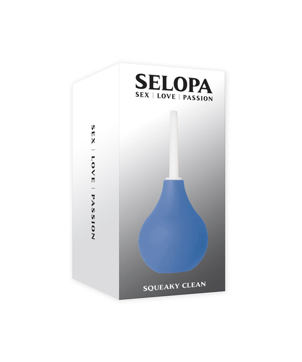Selopa SQUEAKY CLEAN - Unisex Douche for Gentle Hygiene Blue Douches