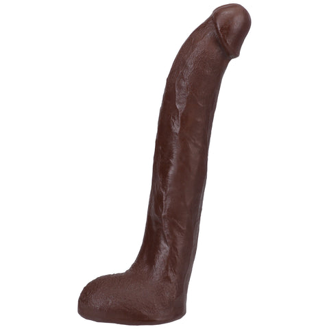 Doc Johnson Brickzilla 13 Inch Ultraskyn Realistic Dildo Chocolate Dongs Big