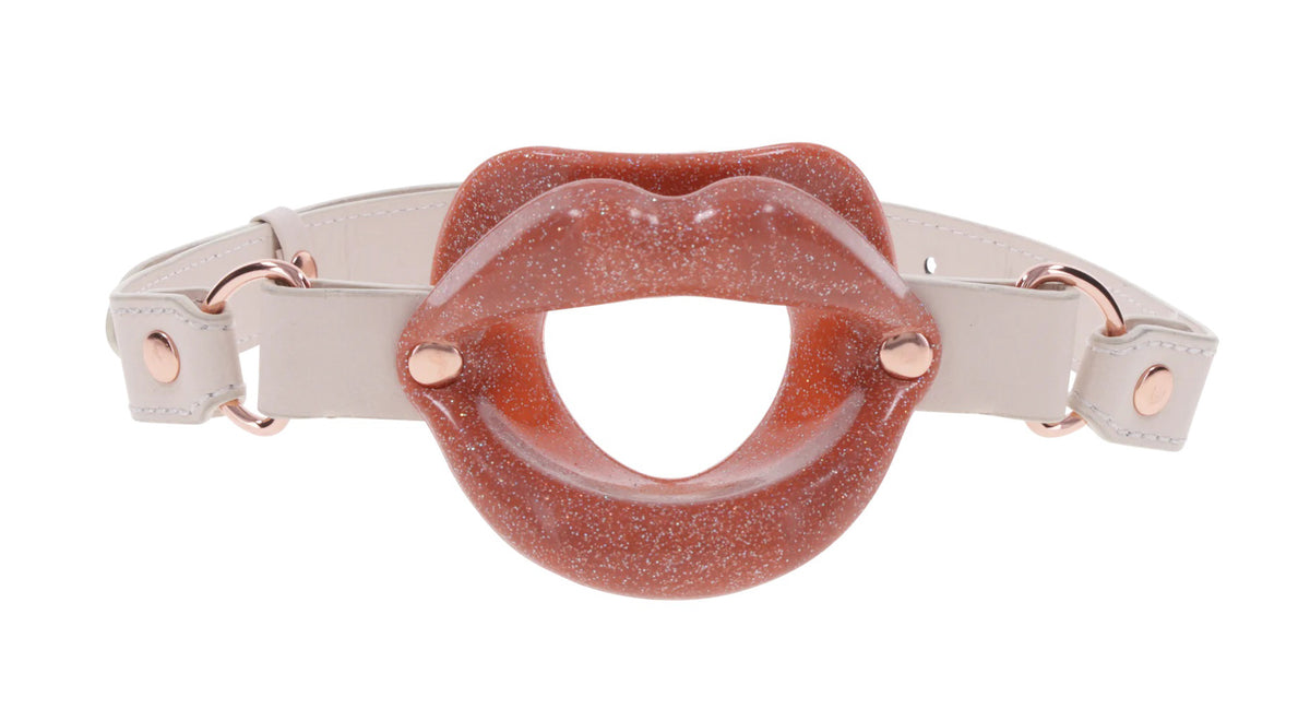 Sex and Mischief Peaches n CreaMe Silicone Lips > Bondage Gear > Gags and Bits