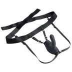 Cloud 9 Grind (Black) – Insertable Vibe with Suction Cup and Harness > Dildos > Strap On Dildos