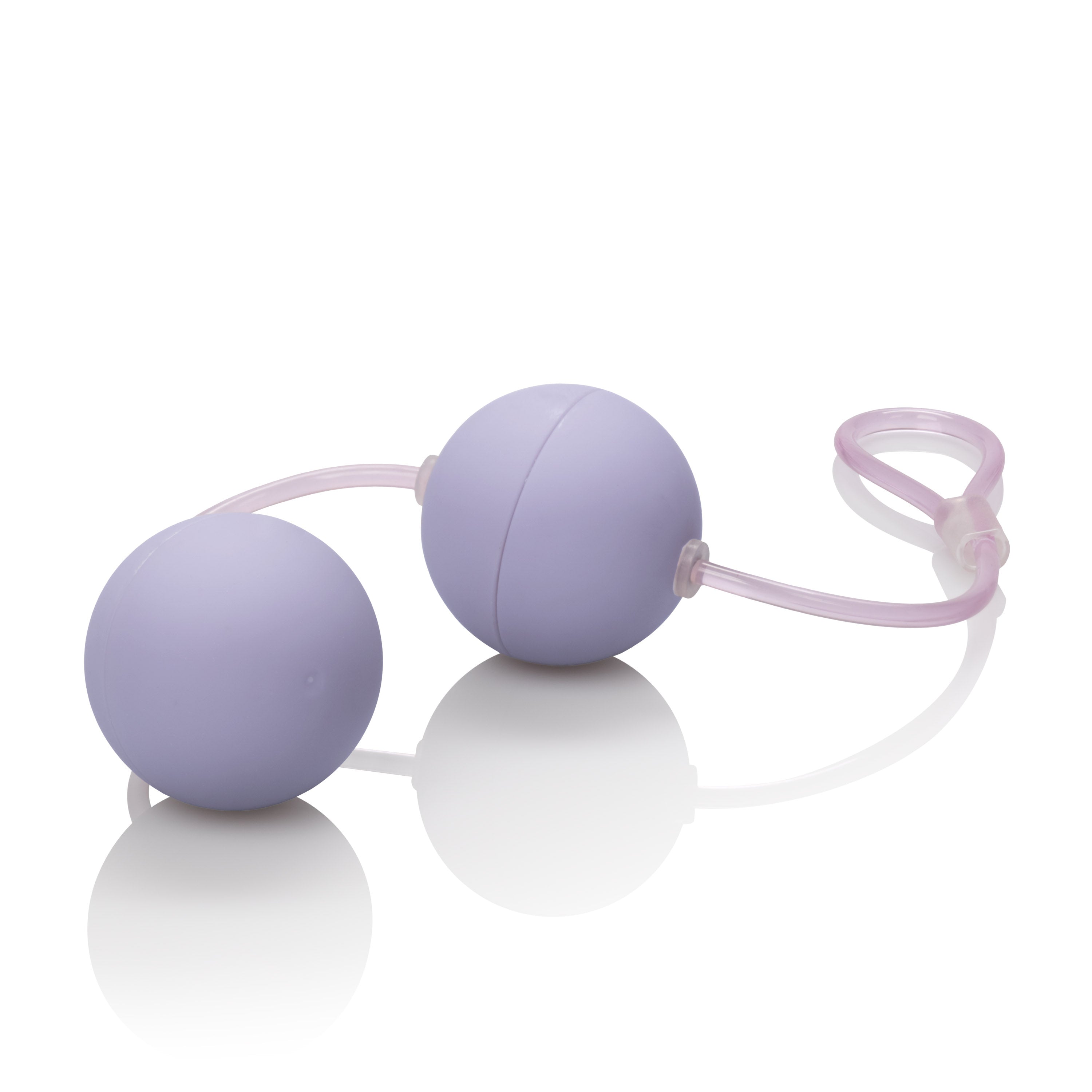 First Time Love Balls Duo Lover Kegel Balls - Purple, 1.25 Inch Each, ABS Material > Sex Toys For Ladies > Kegel Exercise