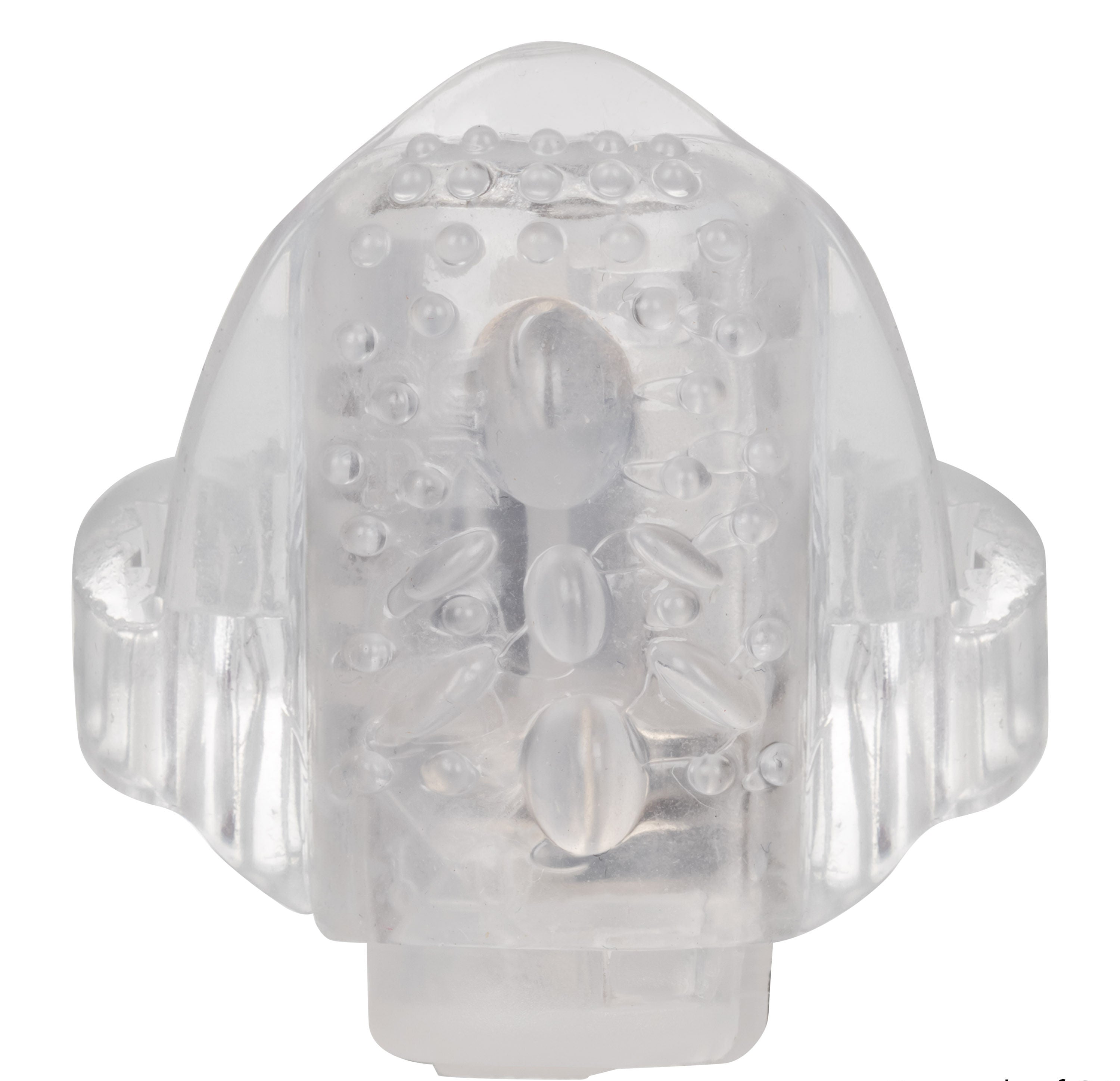 CalExotics Clear Vibrating Tongue Teaser Foil Pack Intimacy Toy Vibrators
