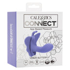 CalExotics Connect™ Venus Butterfly® Dual Motor Silicone Stimulator in Purple with App Control > Sex Toys For Ladies > G-Spot Vibrators