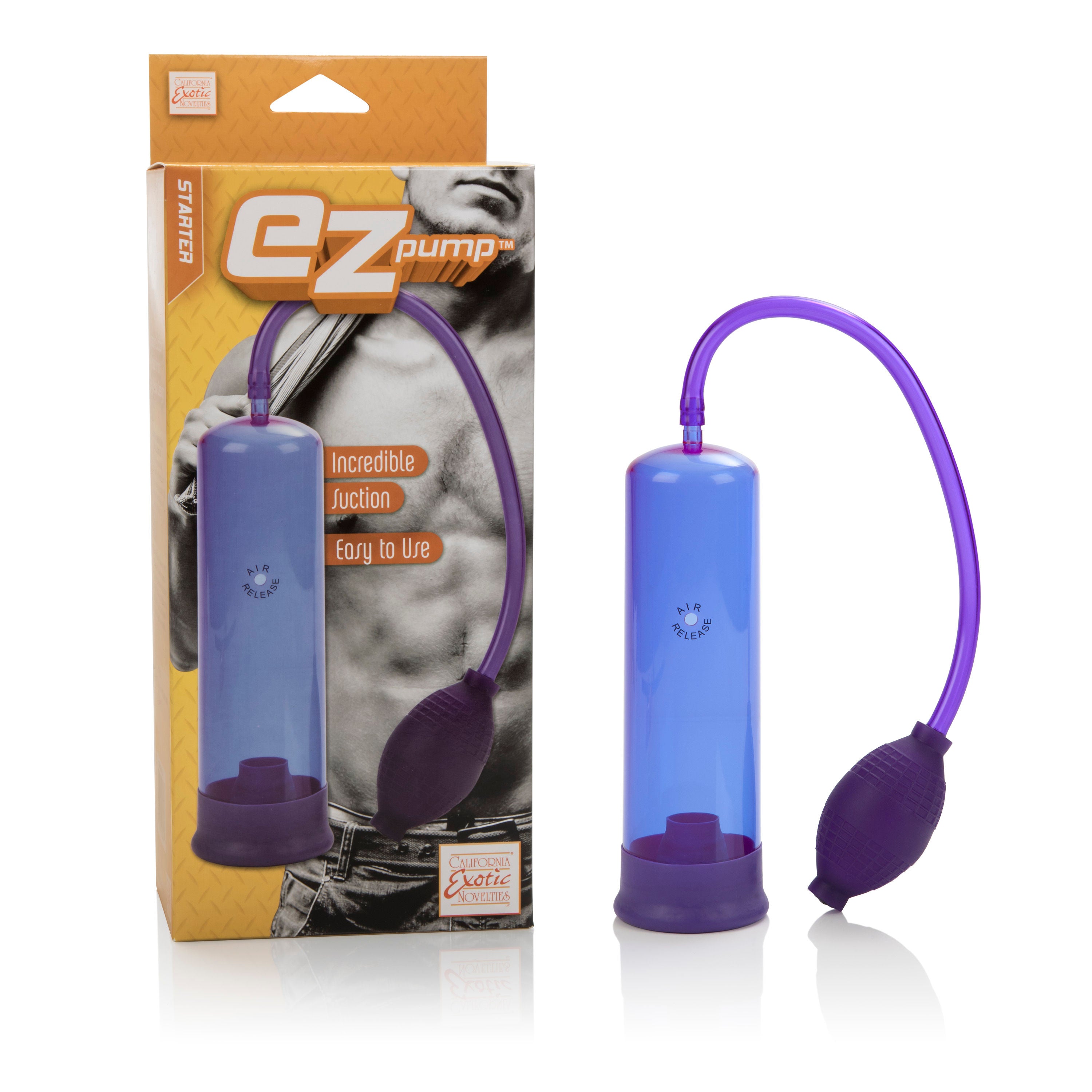 CalExotics E-Z Pump Penis Pump with Powerful Easy Suction Secondary image