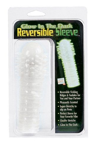 CalExotics Glow-in-the-Dark Reversible Non-Vibrating Sleeve SLEEVES