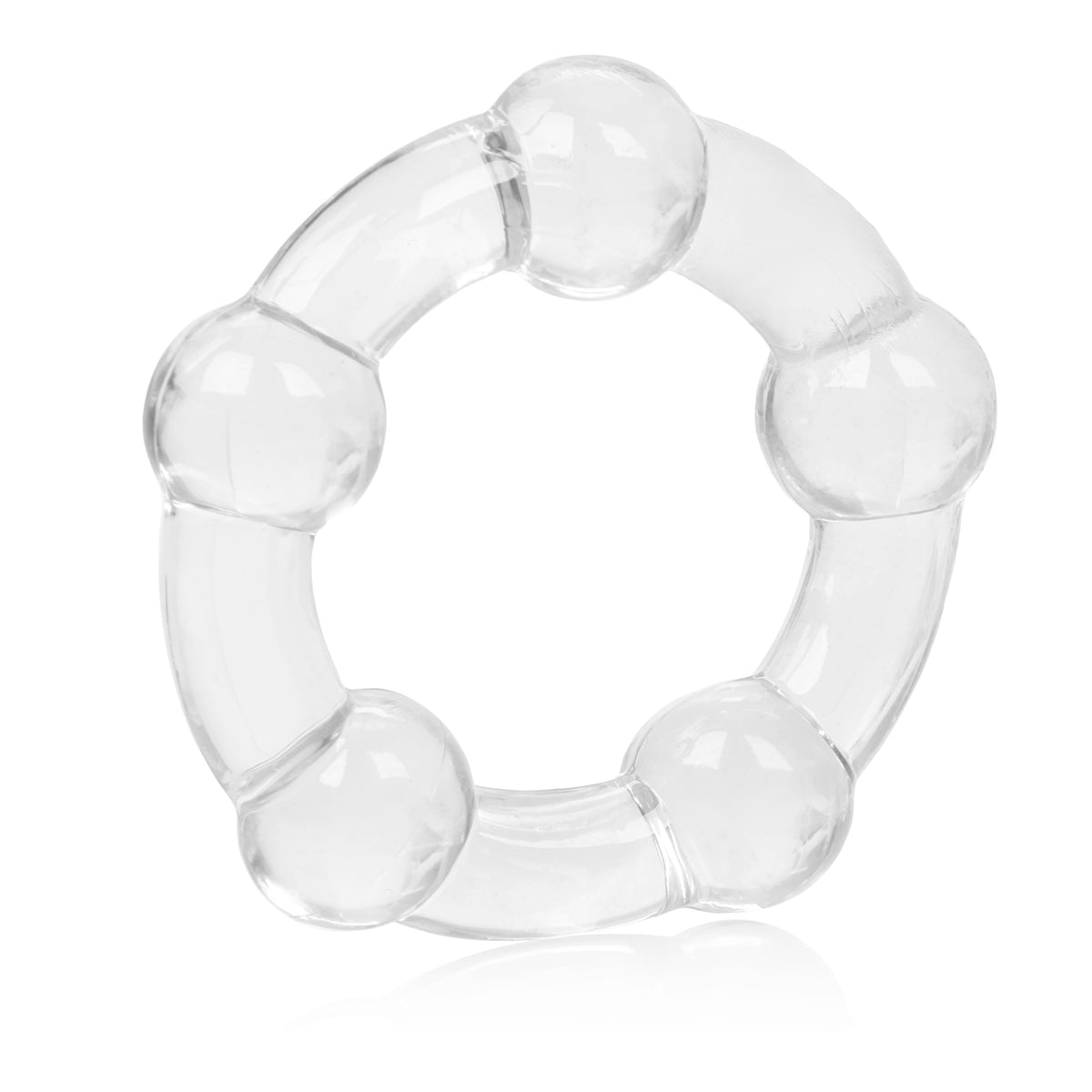 CalExotics Island Rings Clear Stretchy Erection Enhancer Rings - Small, Medium, Large Sizes > Cock Ring > Single