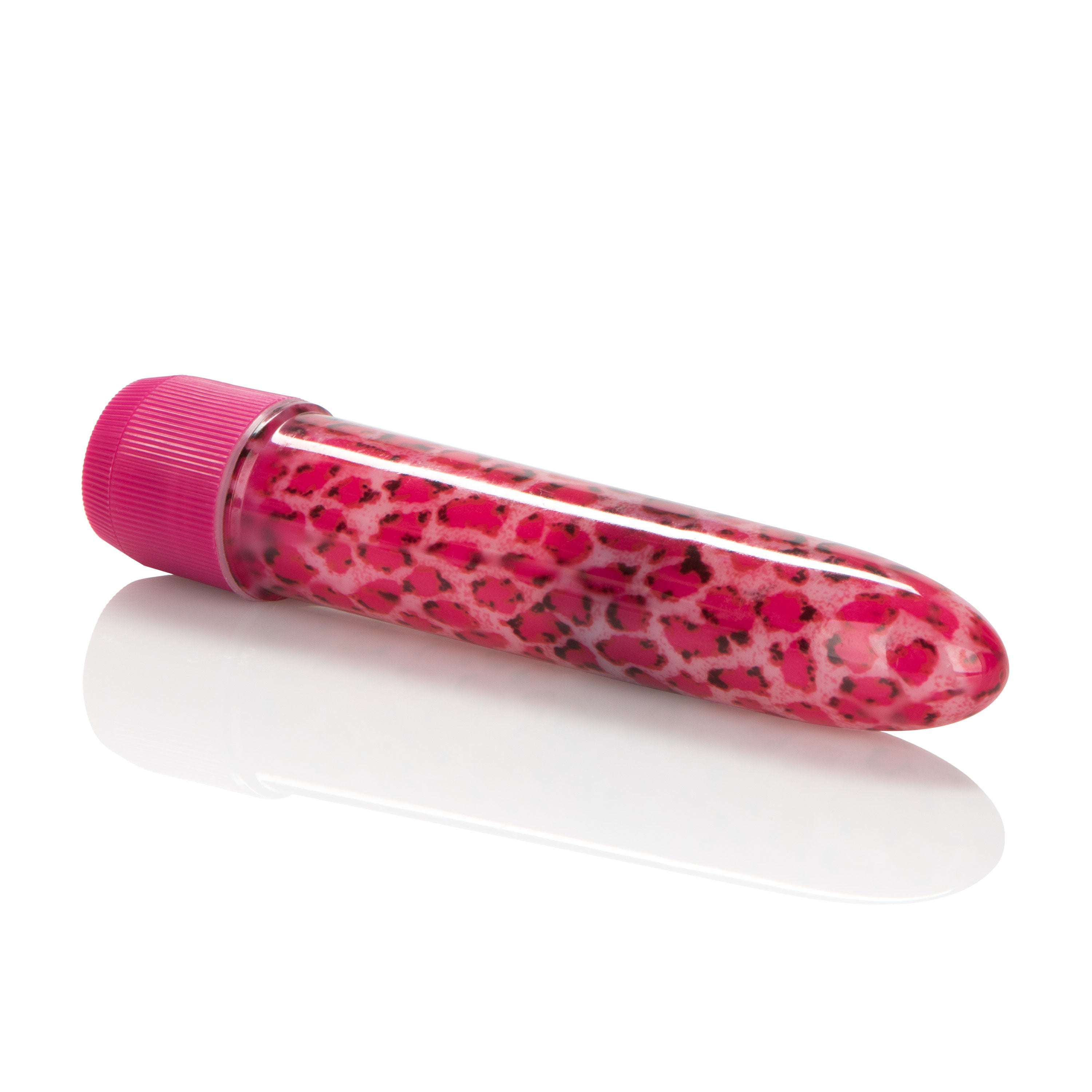 CalExotics Leopard Mini Massager Pink Multi-Speed Vibrator > Vibrators > Standard Vibrators
