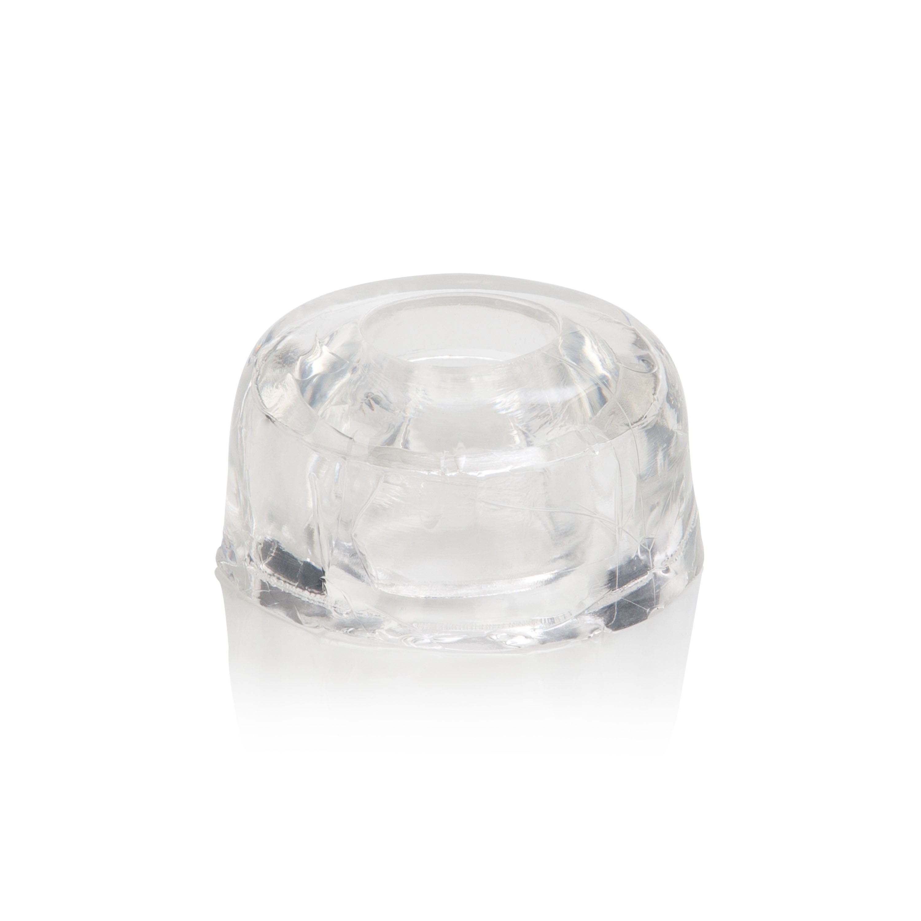 CalExotics Optimum Series Universal Pump Sleeve Clear 1.5 Inch by 3 Inch Flexible TPR Donut Cushion PUMPS