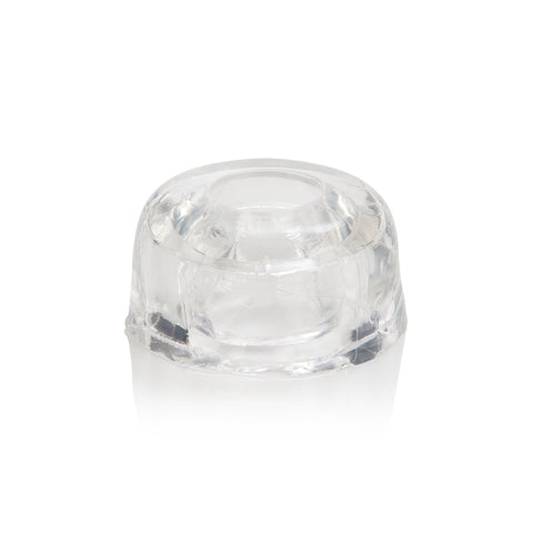 CalExotics Optimum Series Universal Pump Sleeve Clear 1.5 Inch by 3 Inch Flexible TPR Donut Cushion PUMPS