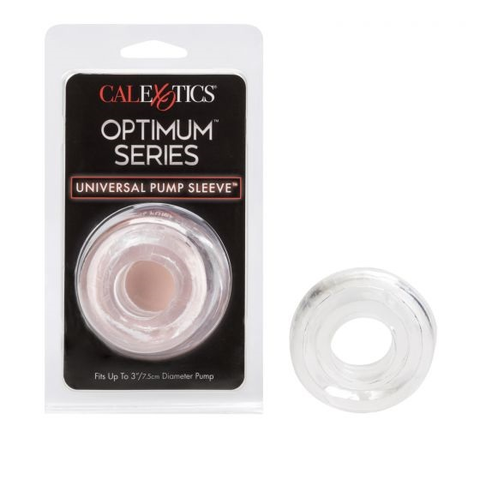 CalExotics Optimum Series Universal Pump Sleeve Clear 1.5 Inch by 3 Inch Flexible TPR Donut Cushion PUMPS