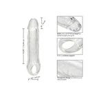 CalExotics Performance Maxx Clear Extension 7.5 Inches – Clear Penis Extension > Sex Toys For Men > Penis Sleeves