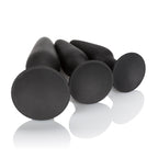 CalExotics Silicone Anal Trainer Kit 3 Graduated Sizes Black > Anal Range > Butt Plug Kits