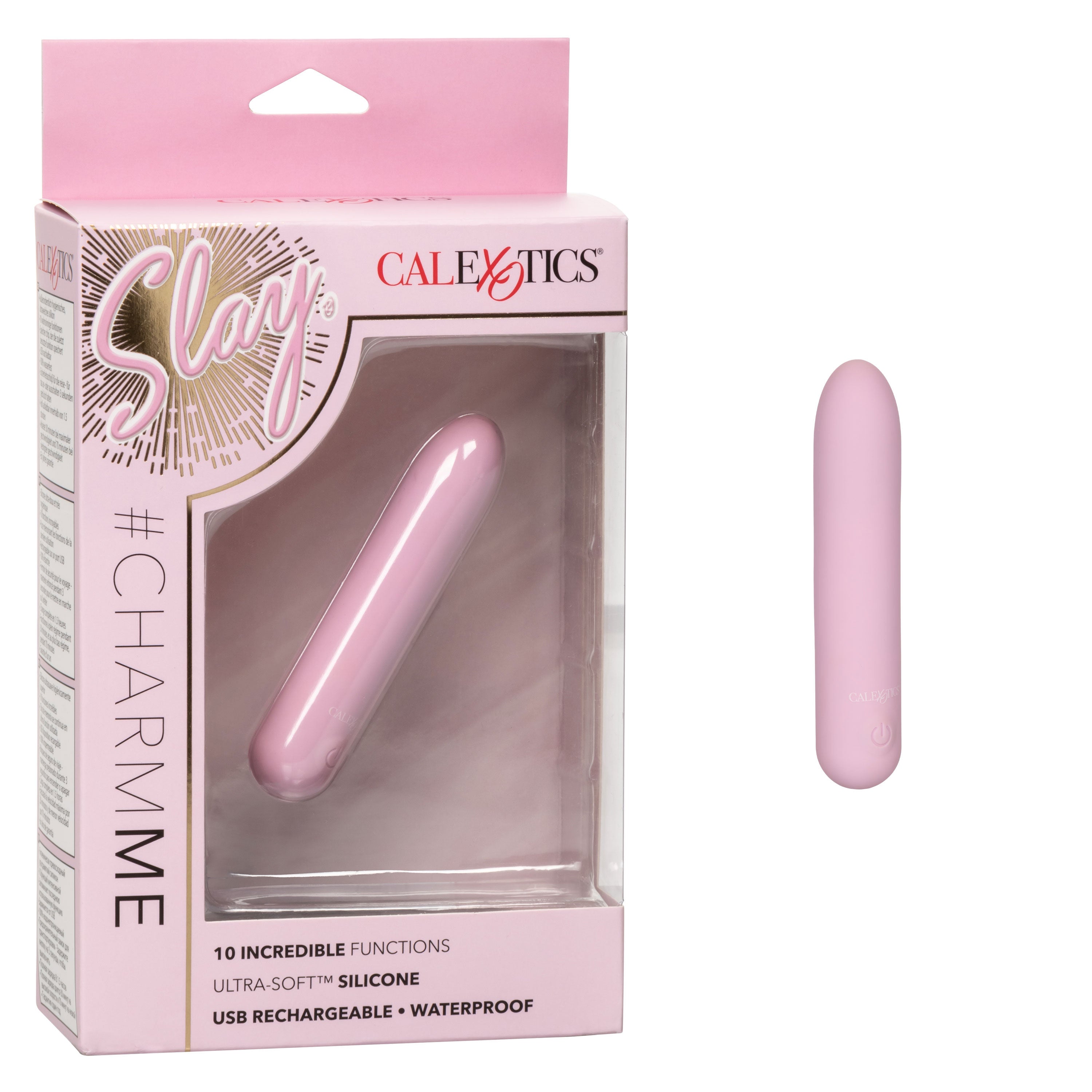 CalExotics Slay Charm Me Flexible Silicone Wireless Vibrator BULLETS