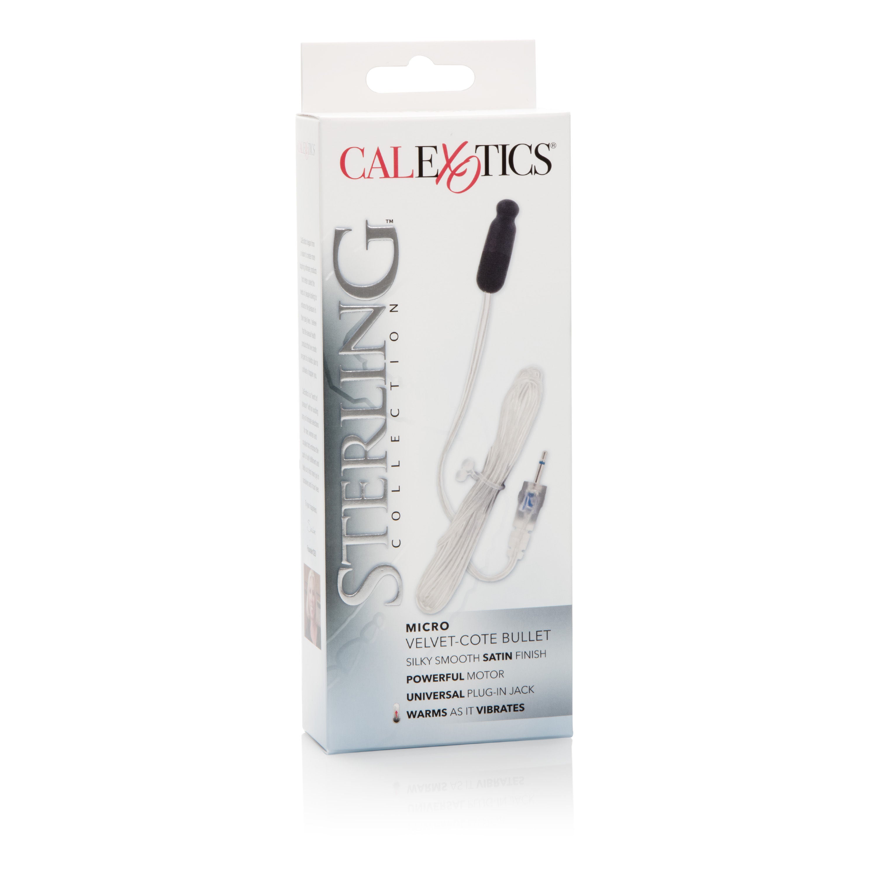 CalExotics Sterling Collection Micro Velvet-Cote Bullet Toy BULLETS