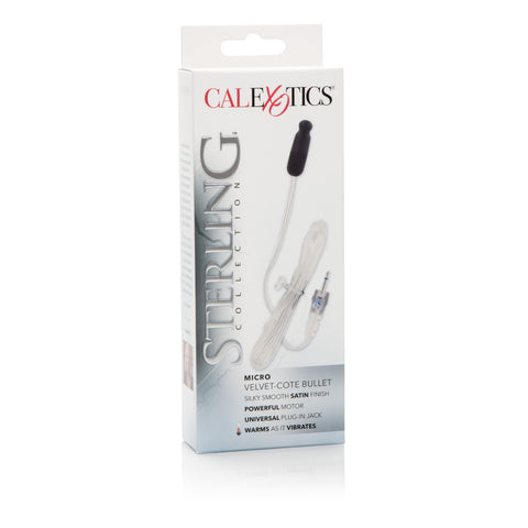 CalExotics Sterling Collection Micro Velvet-Cote Bullet Toy BULLETS