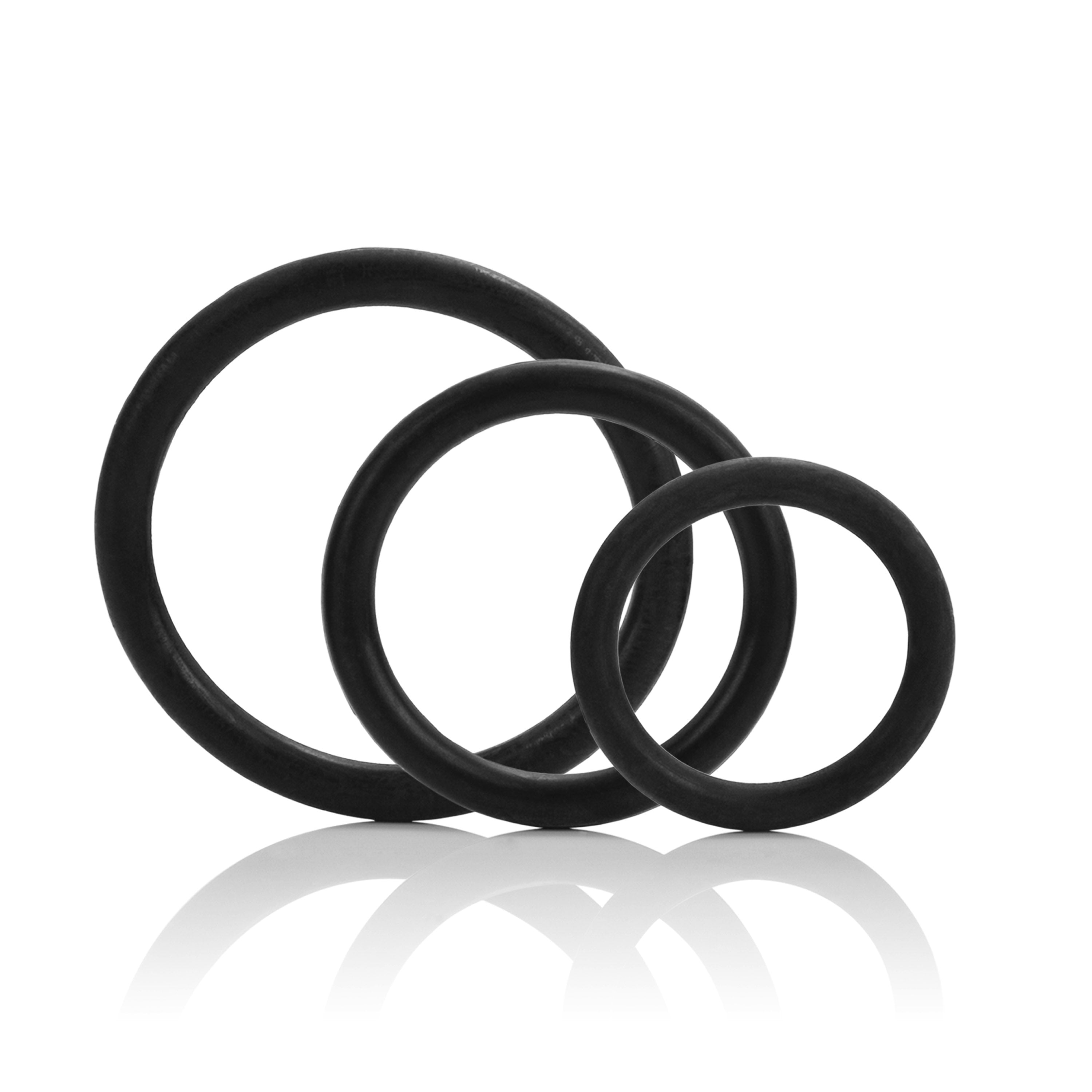 CalExotics TriRings Set COCK RING Set