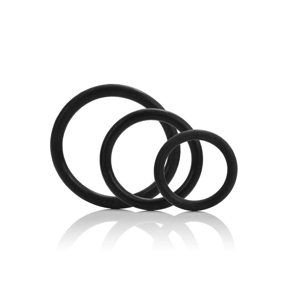 CalExotics TriRings Set COCK RING Set