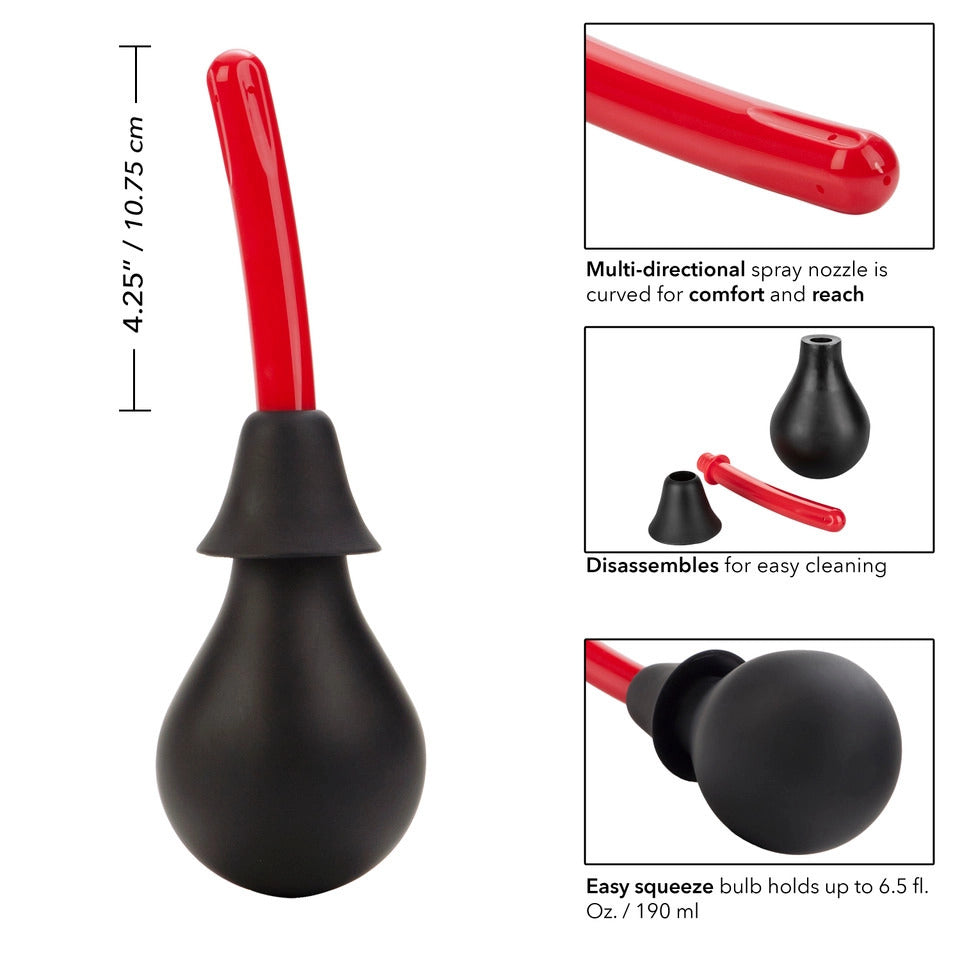CalExotics Ultra Anal Douche Kit Portable Gentle Cleansing Secondary image