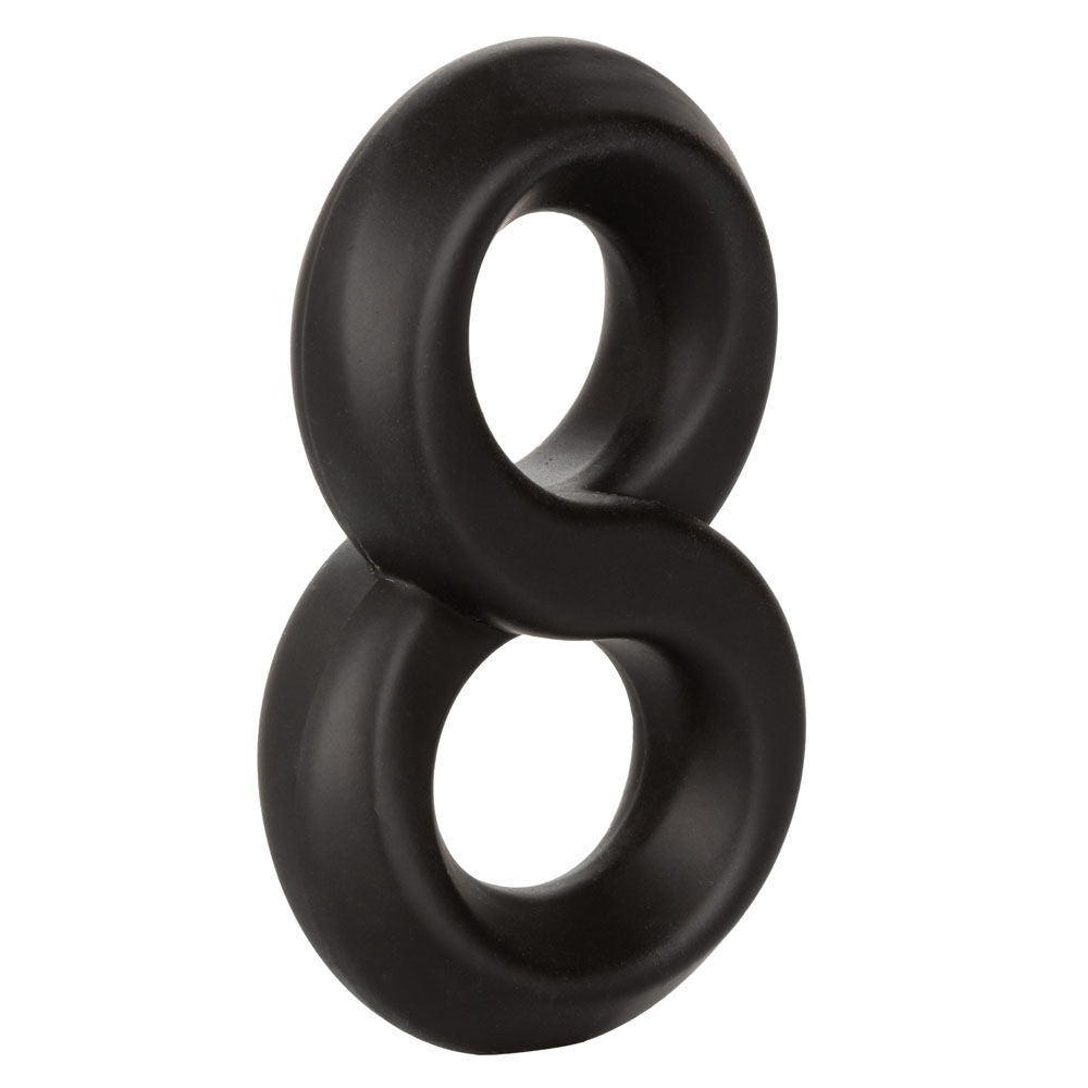 CalExotics Ultra Soft Crazy 8 Dual Enhancer Ring for Stamina COCK RINGS