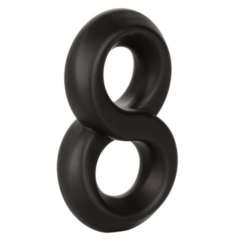 CalExotics Ultra Soft Crazy 8 Dual Enhancer Ring for Stamina COCK RINGS