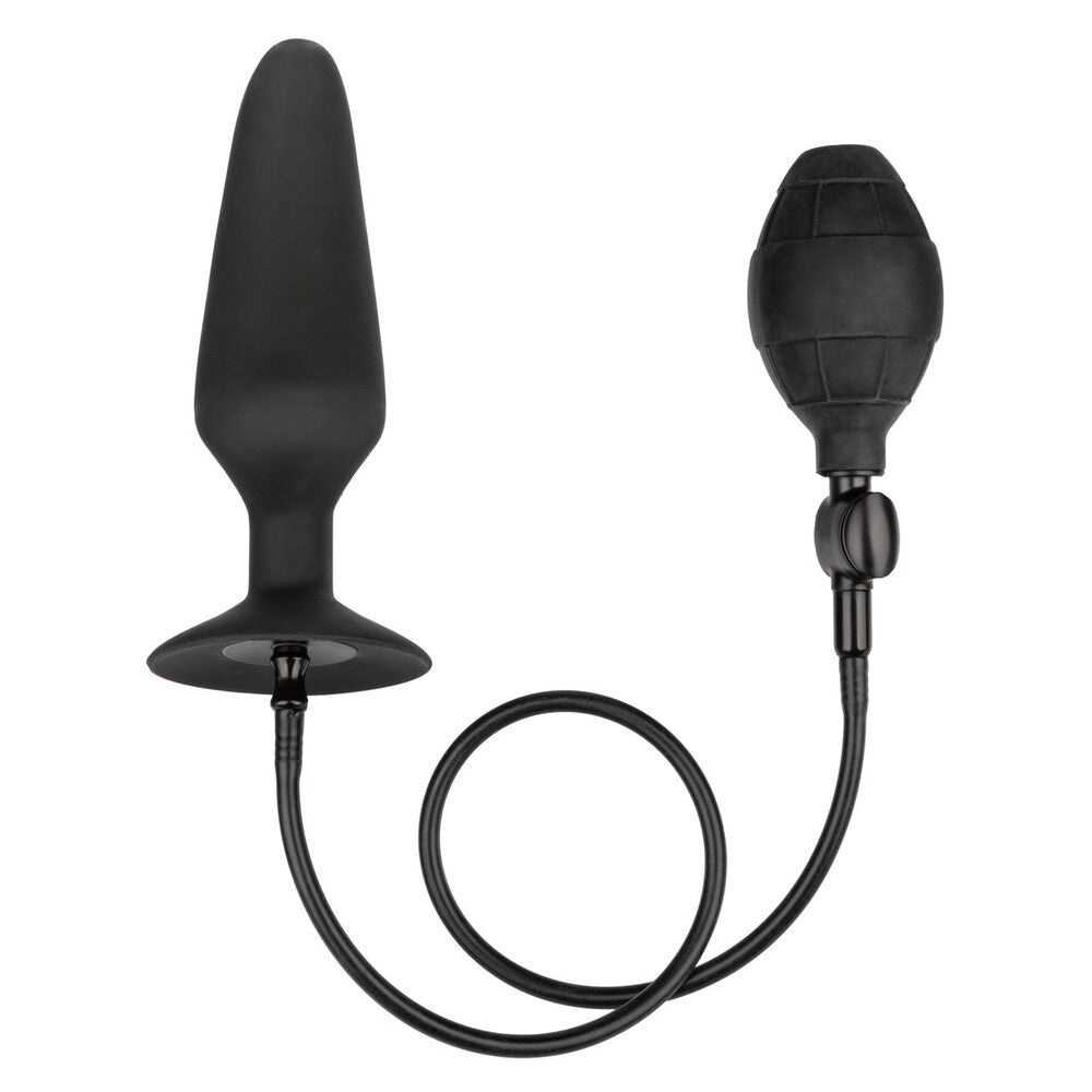 CalExotics XL Silicone Inflatable Plug – Inflatable Anal Plug with Detachable Hose and Squeeze Bulb > Anal Range > Tunnel and Stretchers