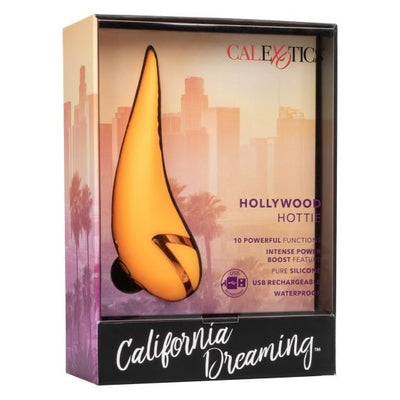 California Dreaming Hollywood Hottie Orange – Rechargeable Mini Massager with 10 Vibration Functions > Vibrators > Standard Vibrators Main image