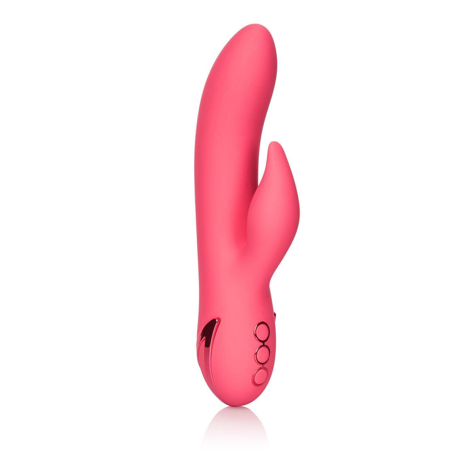 California Dreaming San Francisco Sweetheart Pink Rechargeable Silicone Vibrator VIBRATORS-RABBIT