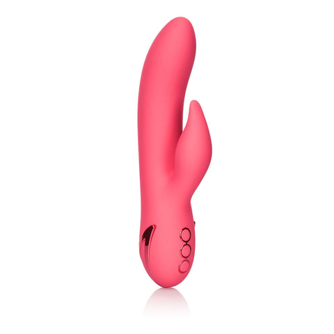 California Dreaming San Francisco Sweetheart Pink Rechargeable Silicone Vibrator VIBRATORS-RABBIT