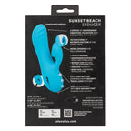 California Dreaming Sunset Beach Seducer (Blue) – Silicone Dual Stimulator with Multiple Functions > Vibrators > Ladies > Rabbit