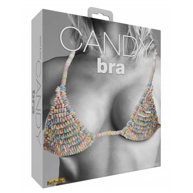 Candy Bra – Sweet Edible Lingerie 9.8 Oz Erotic Food > Novelties > Candy & Edible Items