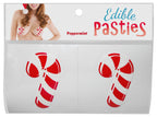 Candy Cane Edible Pasties Peppermint Flavor > Clothes > Pasties