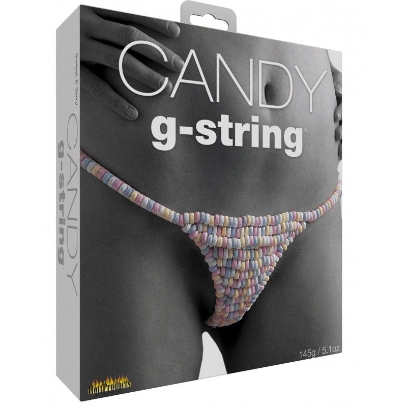Candy Edible G-String – Multi-Flavored Edible Lingerie > Novelties > Candy & Edible Items