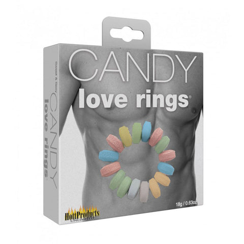 Candy Love Edible Cock Rings 3 Pack Multi-Flavored Ring Set > Relaxation Zone > Edible Treats