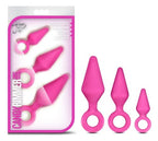 Candy Rimmer Kit Fuchsia – Three Size Silicone Plugs Beginner Anal Play Kit > Anal Range > Butt Plug Kits