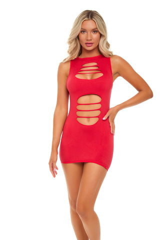 Cant Commit Dress Red > Clothes > Dresses and Chemises
