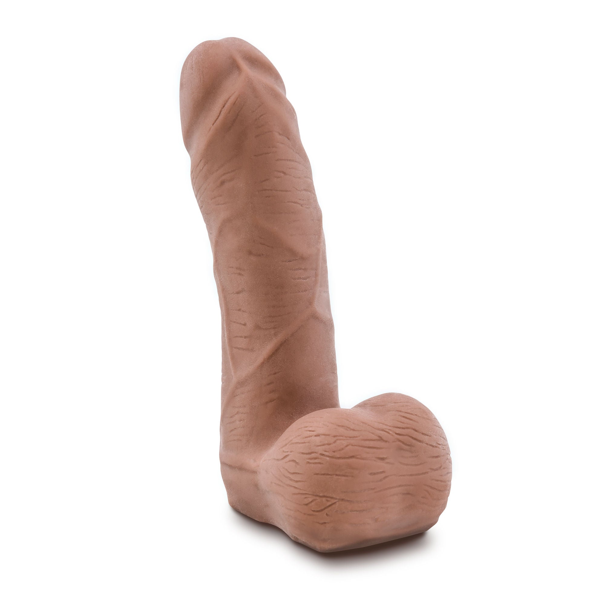 Carlito Small Realistic Dildo with Veiny Shaft and Balls > Dildos > Slim Dildos