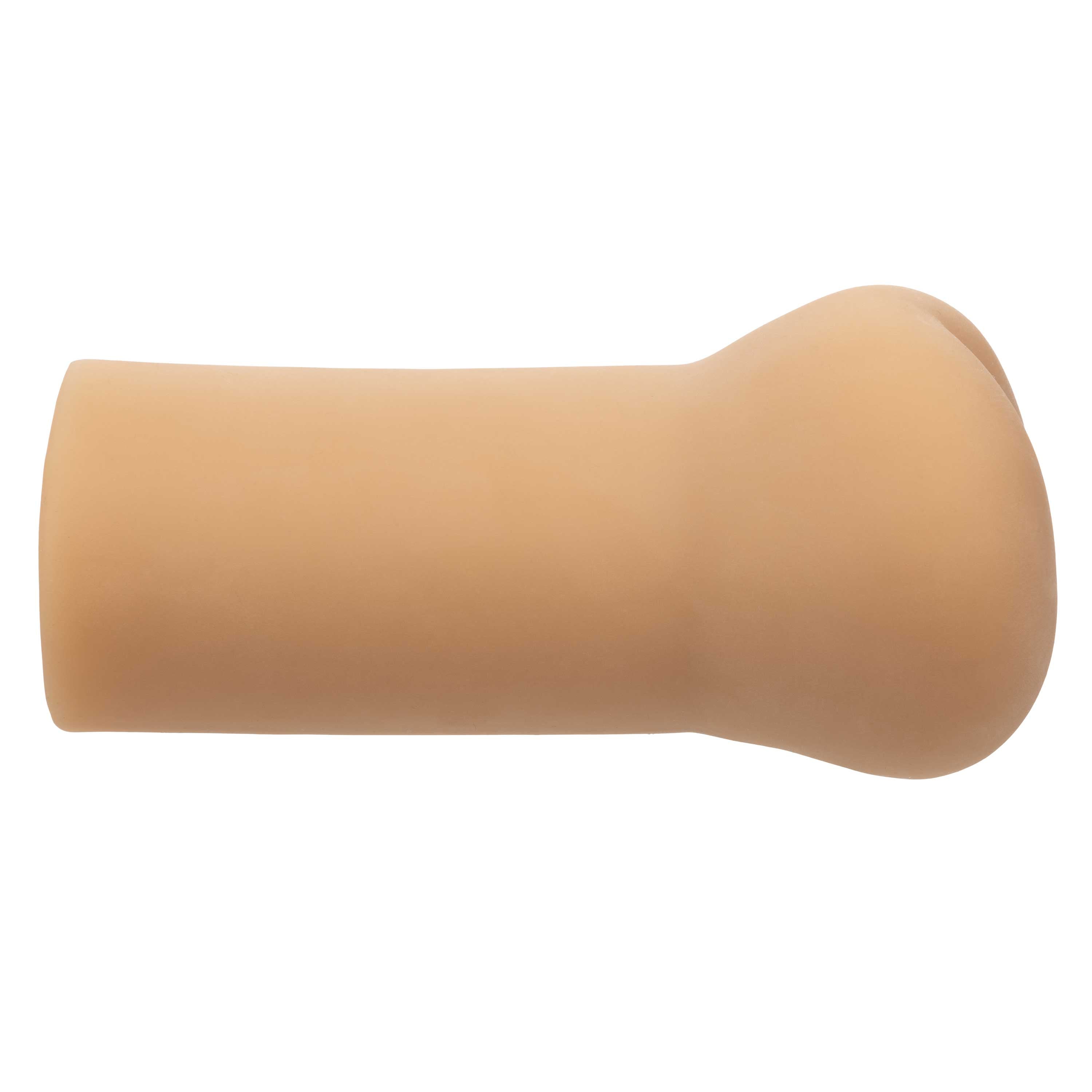 Cheap Thrills The Leather Daddy Stroker 5.5 Inch Flesh Tone with Pure Skin Material Strokers - Manual