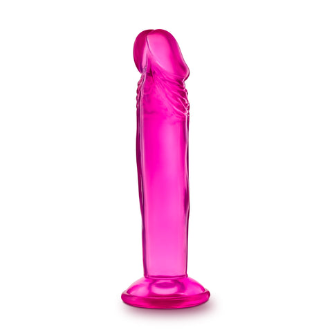 B Yours Sweet N Small 6in Pink Realistic Dildo Toy Pink DONGS