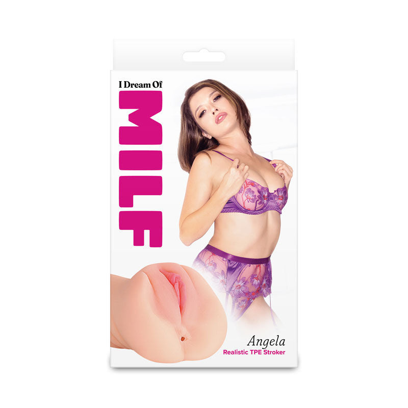 I Dream Of Milf Pamela (Tan) – Realistic Stretchy Masturbator Strokers - Manual