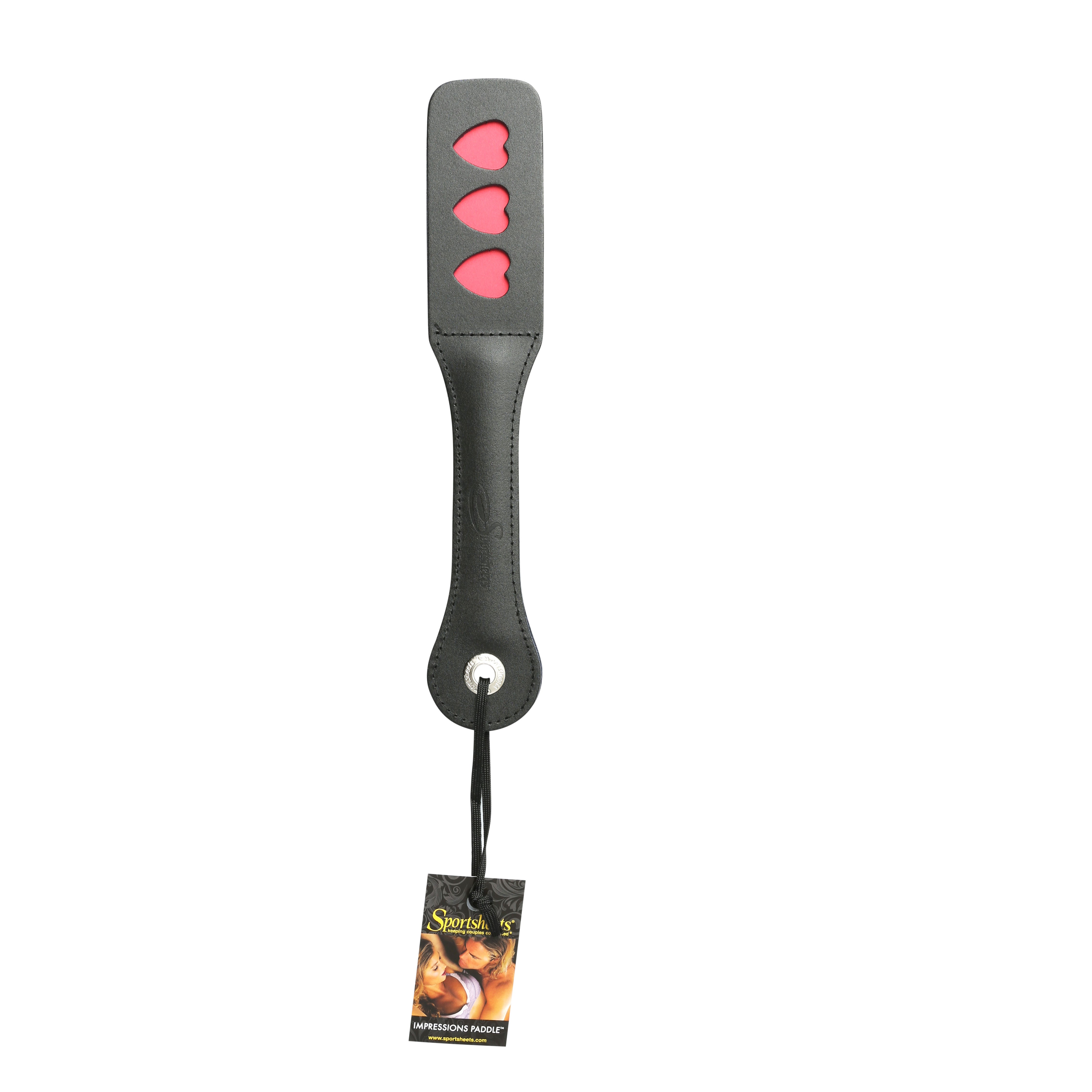 12 Inch Leather Heart Paddle for Adult Intimacy Play > Bondage Gear > Paddles