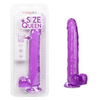 Size Queen 10 Inch Realistic Blue Dildo > Dildos > Large Dildos