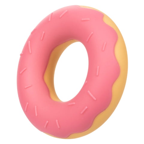 Naughty Bits Dickin Donuts Pink Silicone Donut Cock Ring Premium Stretchy Penis Enhancer COCK RINGS